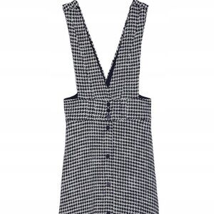 Zara Tweed Pinafore Dress